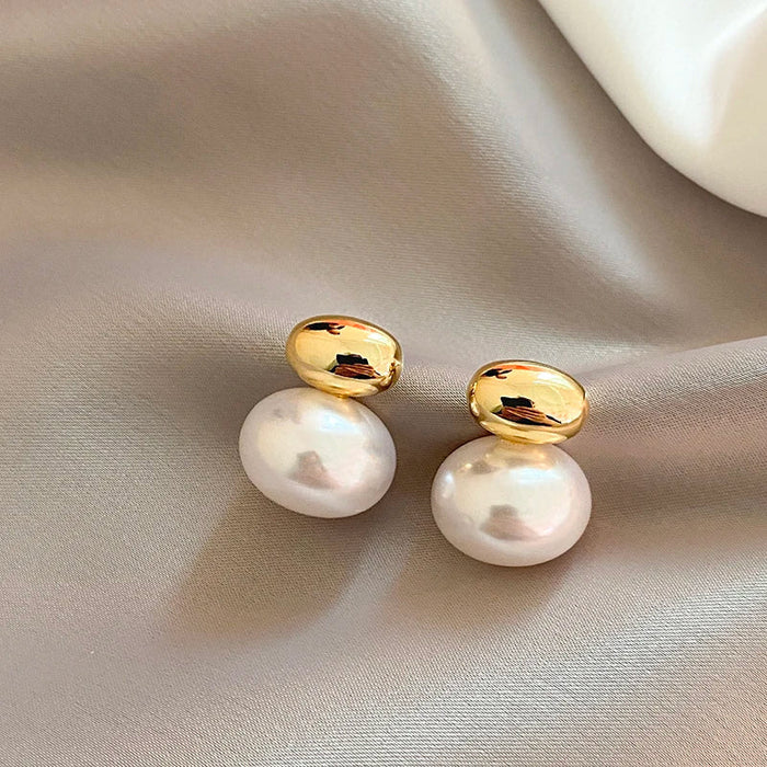 Elegante Perlenohrringe, verschiedene Modelle